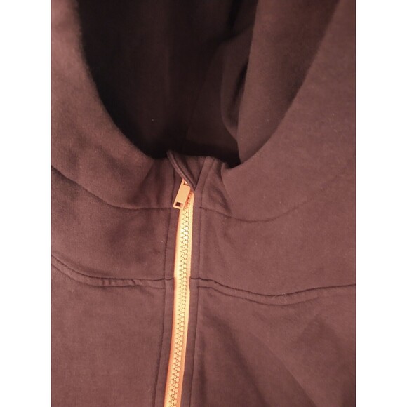 Maven Thread Full Zip Track Jacket Ponte Knit Size XXL Colorblock Burgundy Cream - Picture 7 of 16